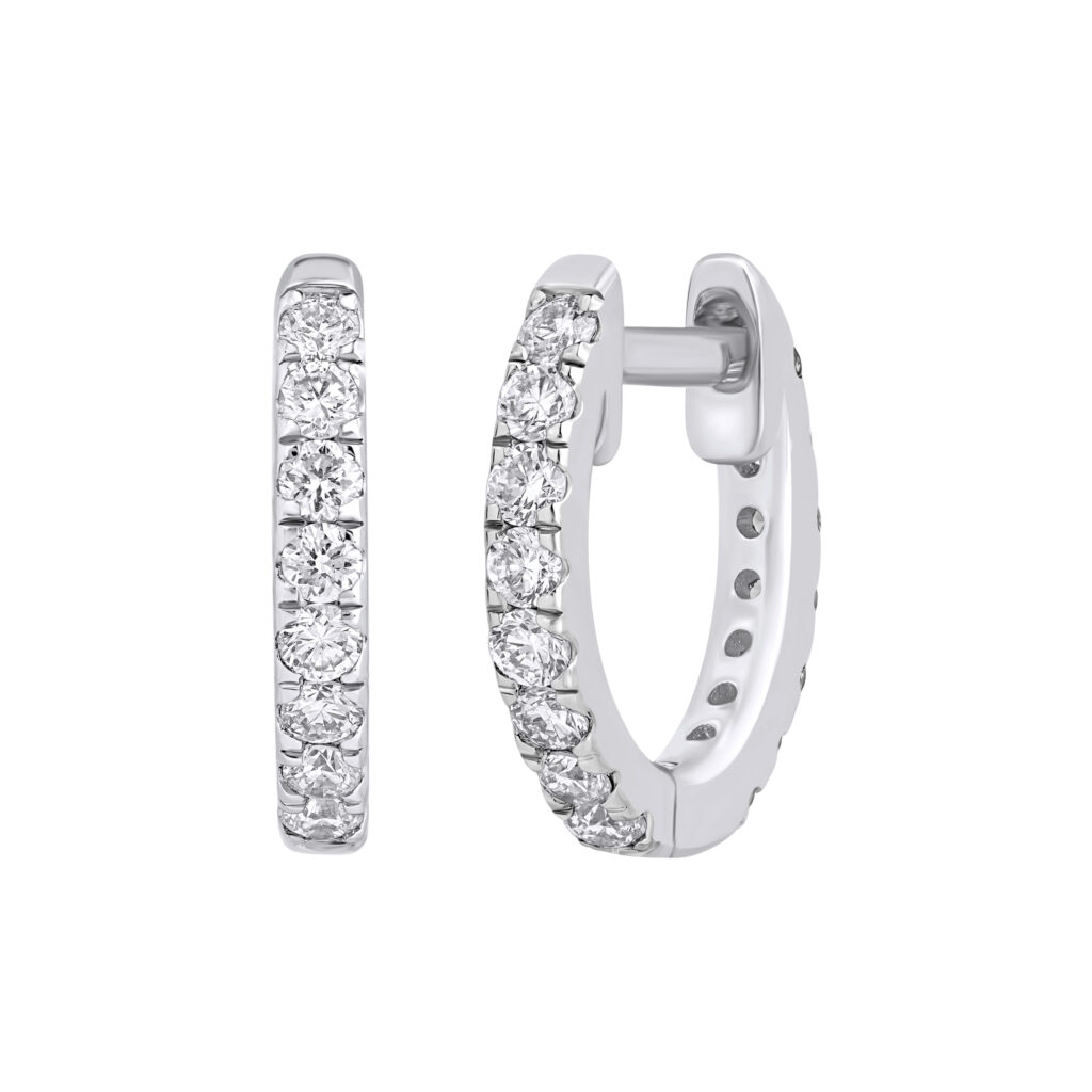 0.24 karato auskarai su deimantais „The Essence“