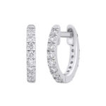 0.24 karato auskarai su deimantais „The Essence“