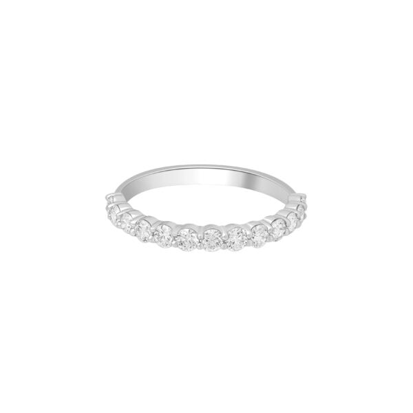 Timeless Love Diamonds Band Gold Ring - side view