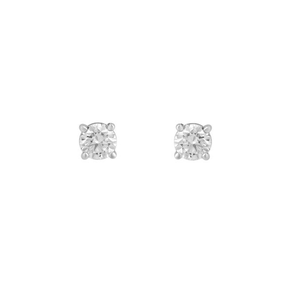 0.50 Carat "The Iconic" Diamond Stud Earrings - Image 4