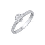 0.58 karato žiedas su deimantu „The Allure“