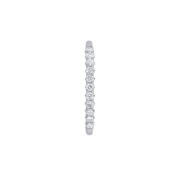 Eternal Love Diamond Band Gold Ring - vertical view