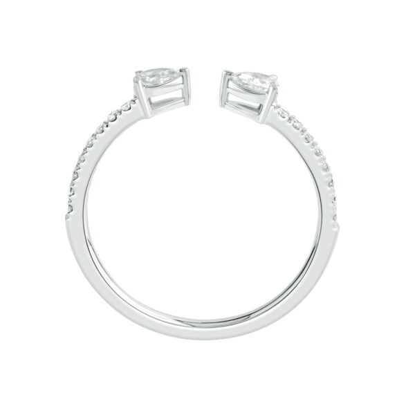 0.31 ct diamond ring “The Drop” - Image 3