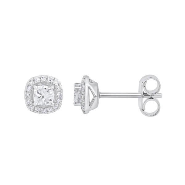 0.68 ct diamond earrings “The Desire” - Image 2