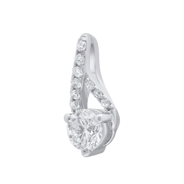 0.55 ct diamond pendant “The Elegance” - Image 2