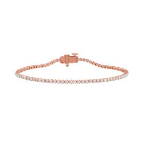 1.06 ct rose gold diamond bracelet “The Iconic”