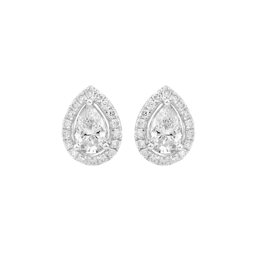 1.09 karato auskarai su deimantais „The Unique“