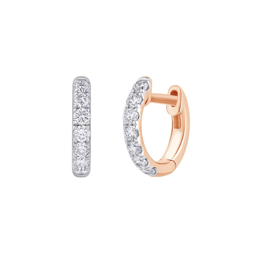 0.32 karato auskarai su deimantais „The Essence“