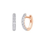 0.32 karato auskarai su deimantais „The Essence“