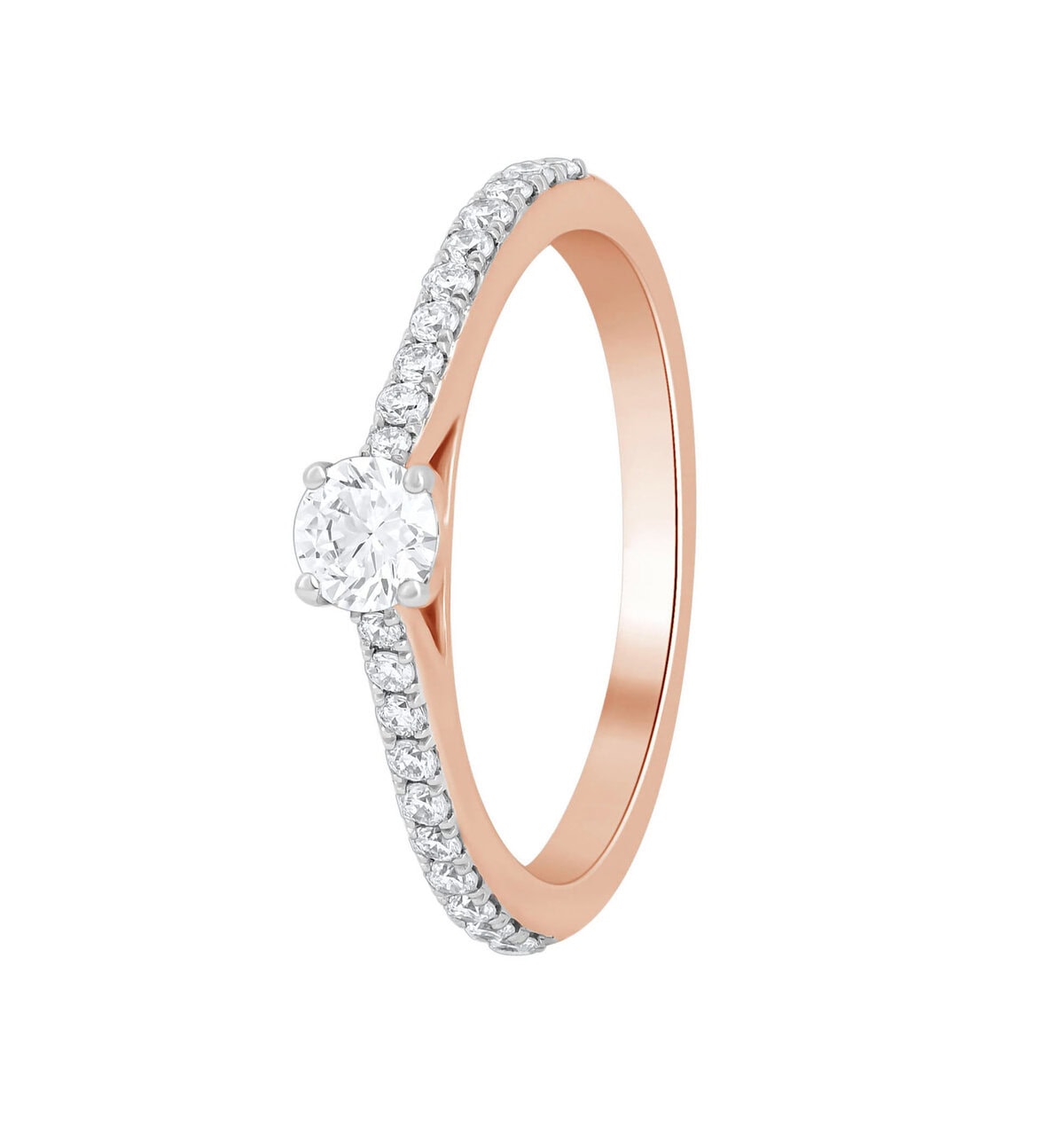 0.53 ct rose gold diamond ring “The Bliss”