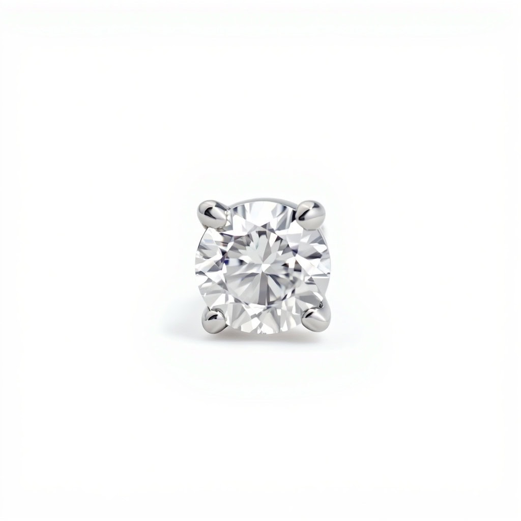 0.10 ct diamond earring “The Iconic” (single piece)