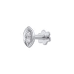 0.03 karato piercing auskaras su deimantais „The Seed“