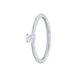 0.15 ct White Gold Diamond Ring “The Iconic”