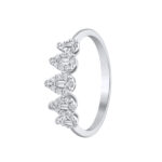 0.24 karato žiedas su deimantu „The Quinte“