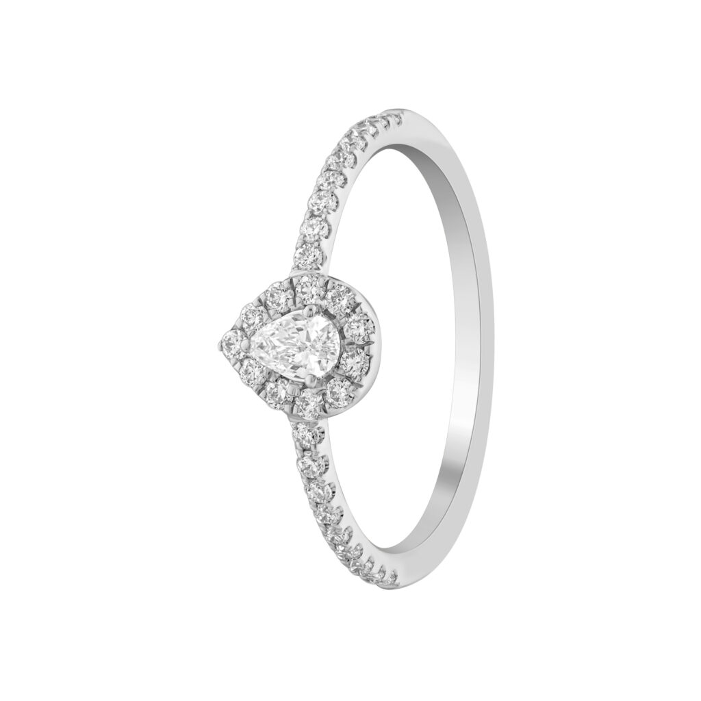 0.33 karato žiedas su deimantu „The Unique petite“