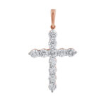 0.73 karato kryželis su deimantais „The Iconic“