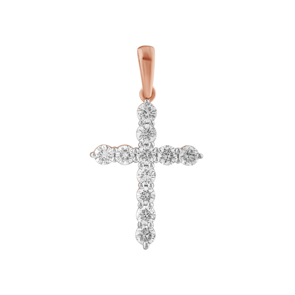 0.30 karato kryželis su deimantais „The Iconic“