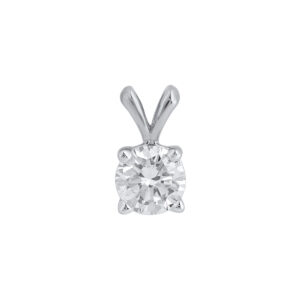 0.25 ct White Gold Diamond Pendant “The Iconic”