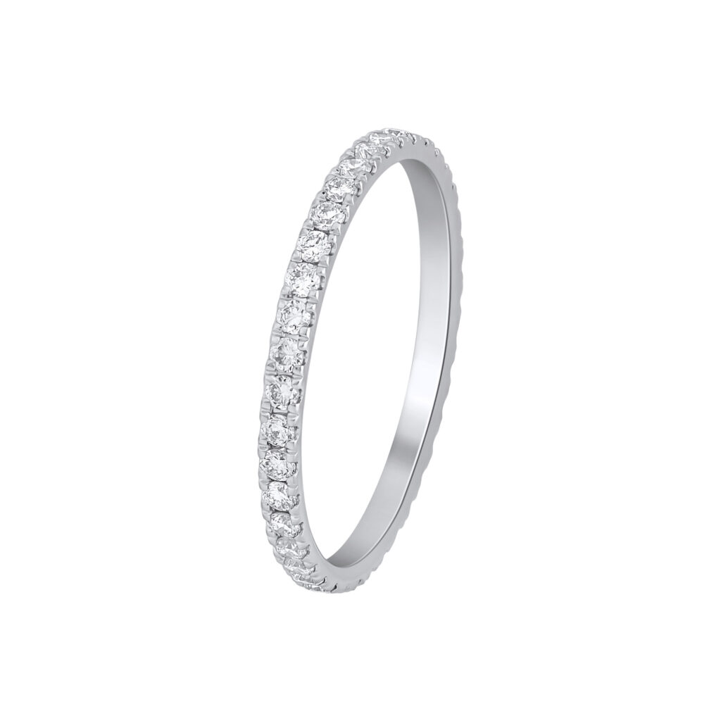 0.48 karato žiedas su deimantais „The Vogue Eternity“