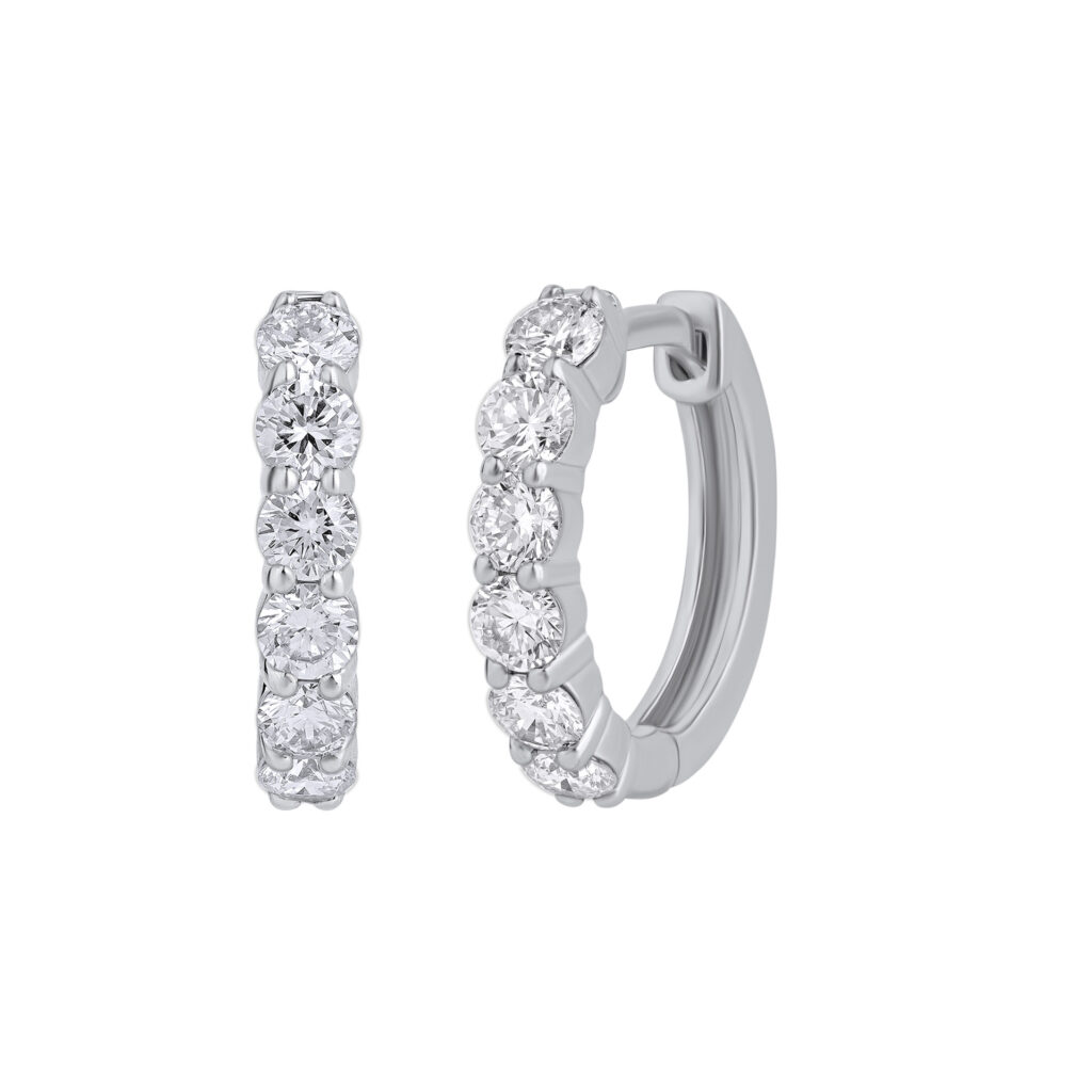 0.65 karato auskarai su deimantais „The The Lume“