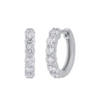 0.65 karato auskarai su deimantais „The The Lume“