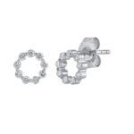 0.29 karato auskarai su deimantais „The The Circle“