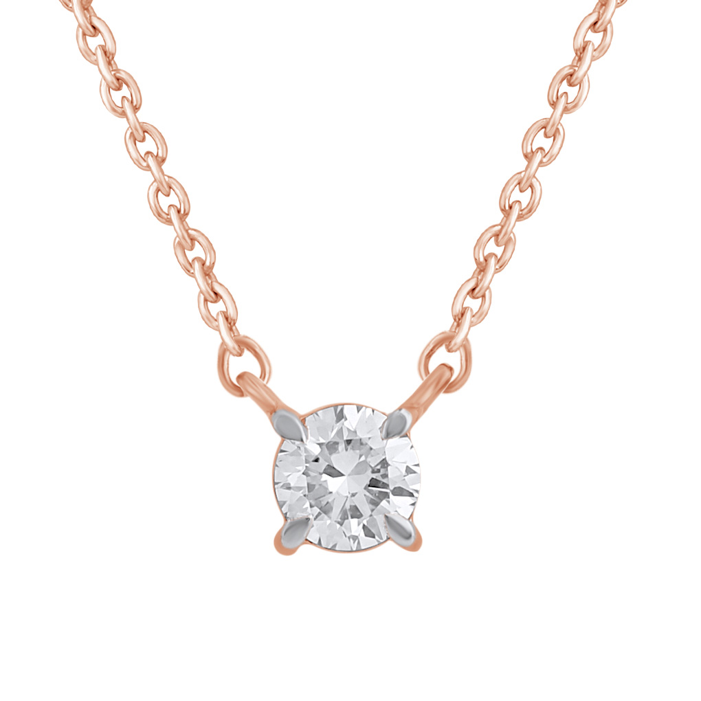 0.22 karato grandinėlė su deimantu „The Iconic“