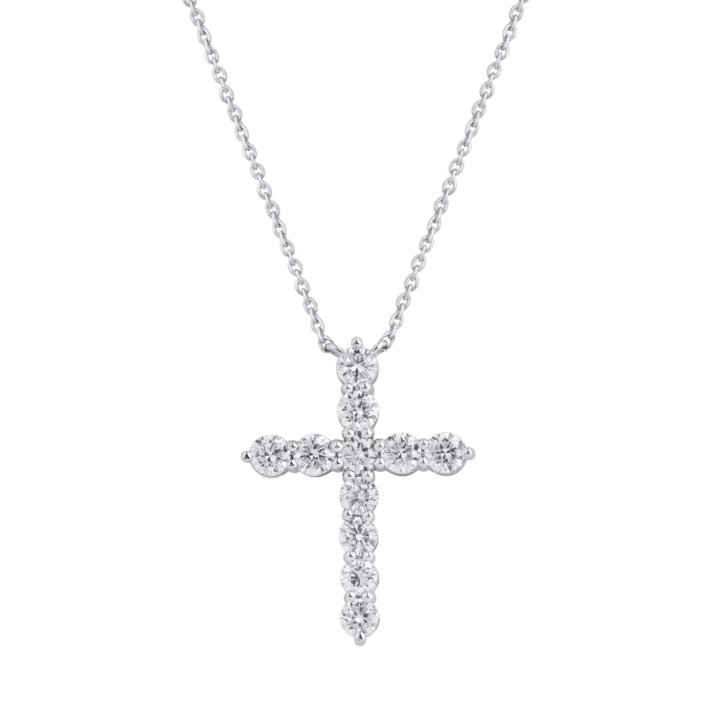 0.75 karato grandinėlė su kryželiu „Iconic“