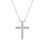 0.31 karato grandinėlė su kryželiu „The Iconic“